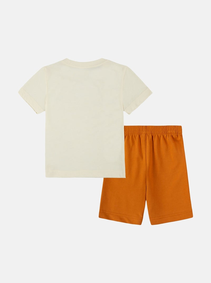 Ensemble Bébé Nike 2 pièces Blanc Orange - Kiabi