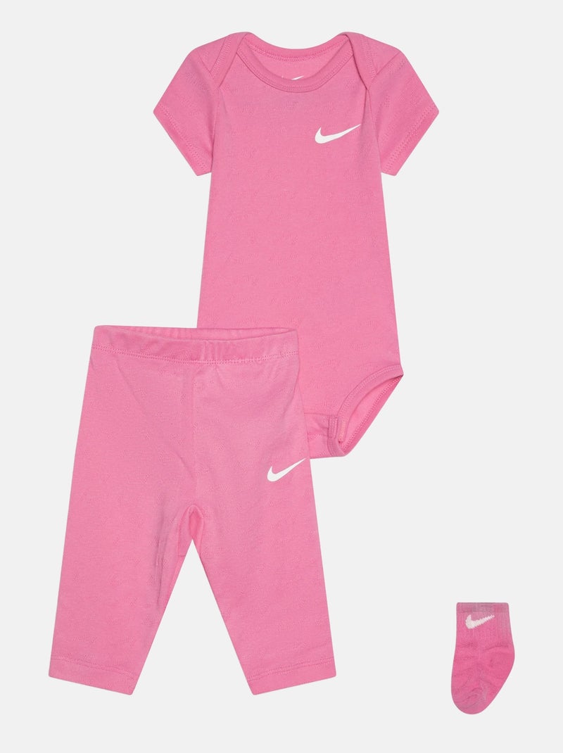 Ensemble Bébé Nike en coffret Rose - Kiabi