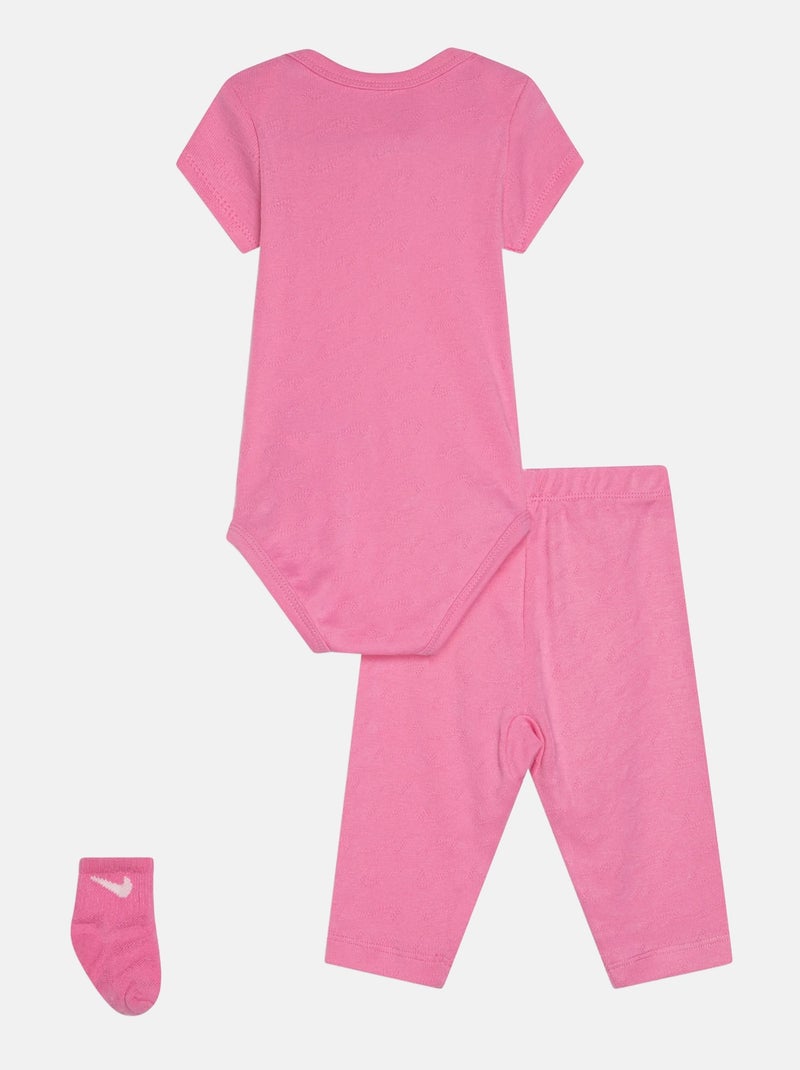Ensemble Bébé Nike en coffret Rose - Kiabi