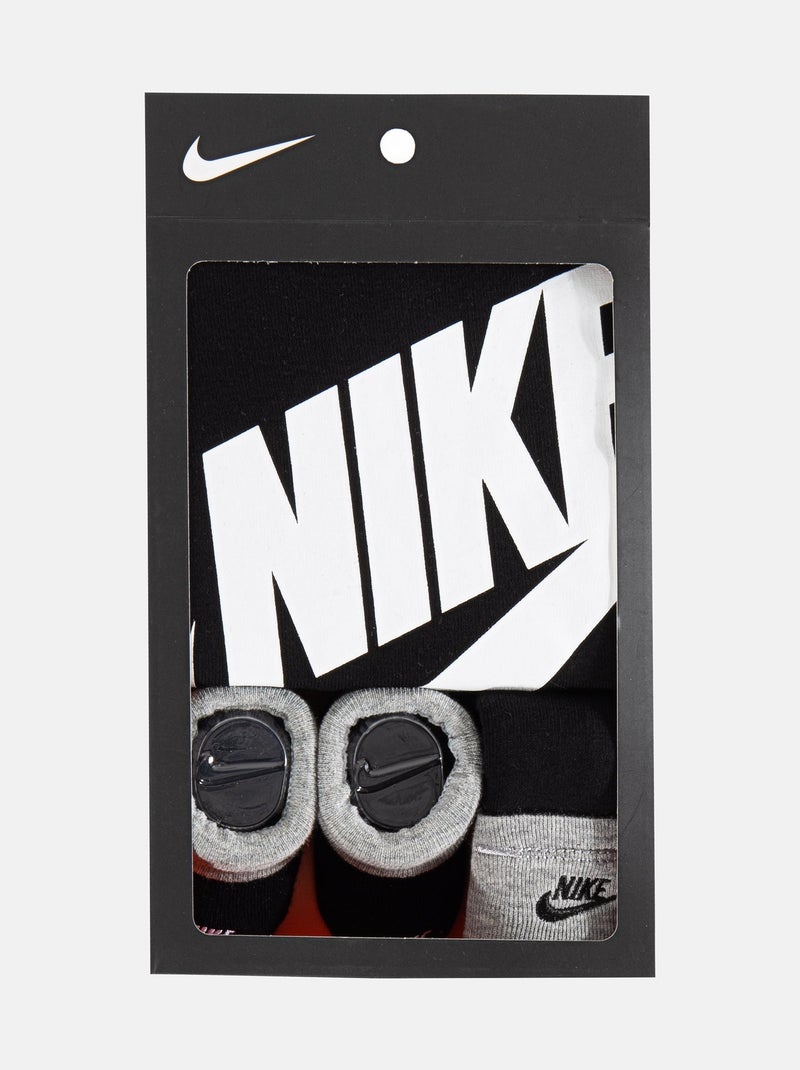 Ensemble Bébé Nike lot de 3 Noir - Kiabi
