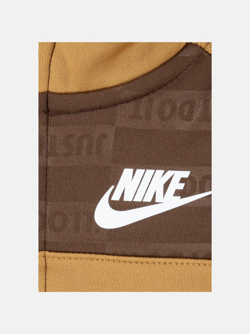 Ensemble Bébé Nike textured club tricot set Marron - Kiabi