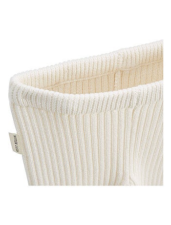 Ensemble bébé pull et legging en tricot Swan