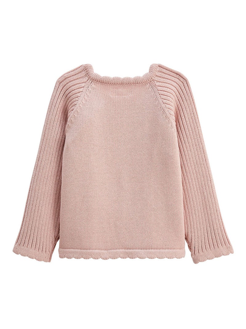 Ensemble bébé pull et legging en tricot Swan Rose - Kiabi