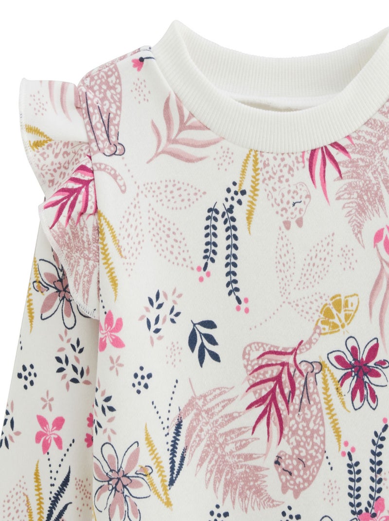 Ensemble bébé sweat et legging en molleton Louisa Rose - Kiabi