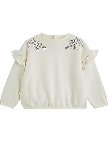 Ensemble bébé sweat et legging en molleton ultra chaud ilana