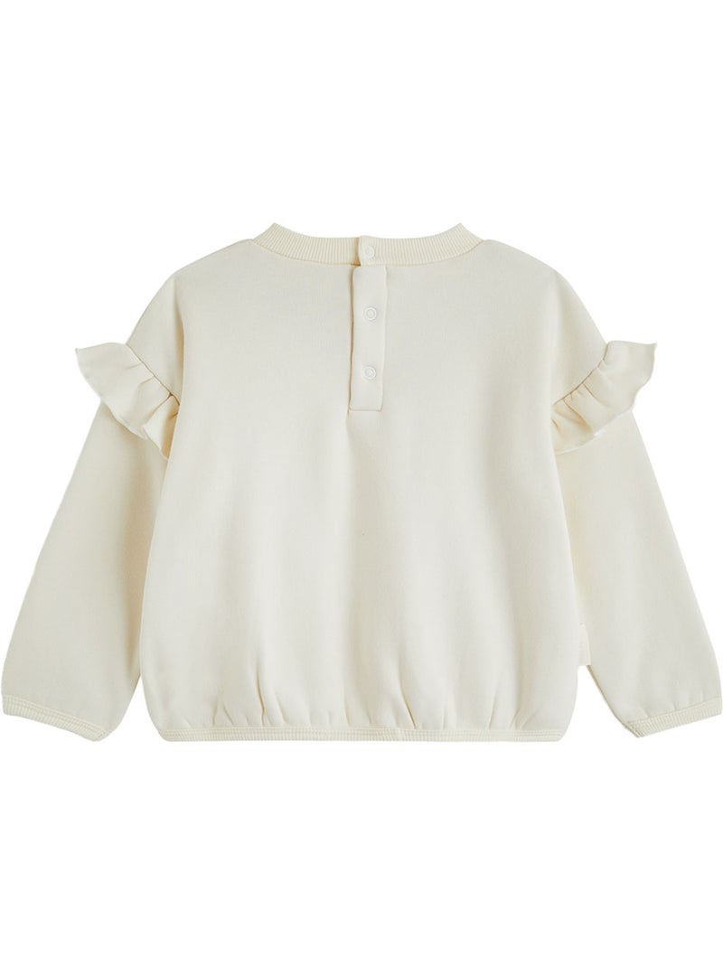 Ensemble bébé sweat et legging en molleton ultra chaud ilana Bleu - Kiabi
