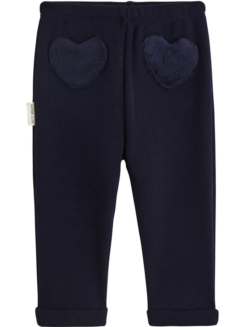 Ensemble bébé sweat et legging en molleton ultra chaud ilana Bleu - Kiabi