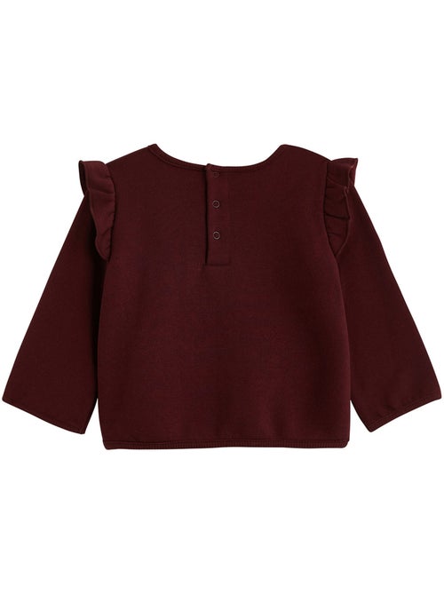 Ensemble bébé sweat et pantalon en molleton aimée - Kiabi Ensemble bébé sweat et pantalon en molleton aimée - Kiabi