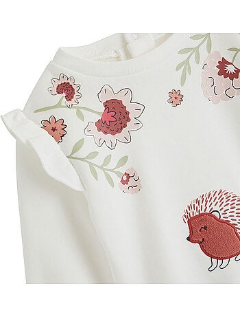 Ensemble bébé sweat et pantalon en molleton harmony