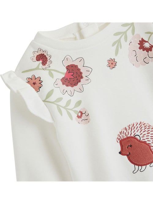 Ensemble bébé sweat et pantalon en molleton Harmony - Kiabi