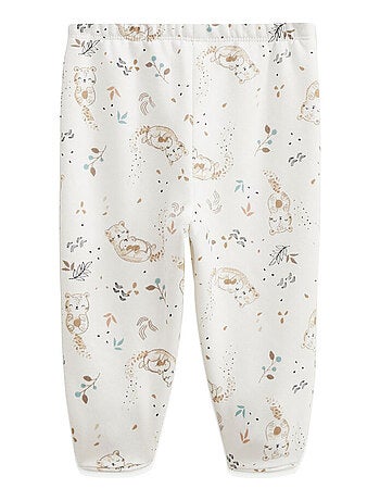 Ensemble bébé sweat et pantalon en molleton Mini Loutre