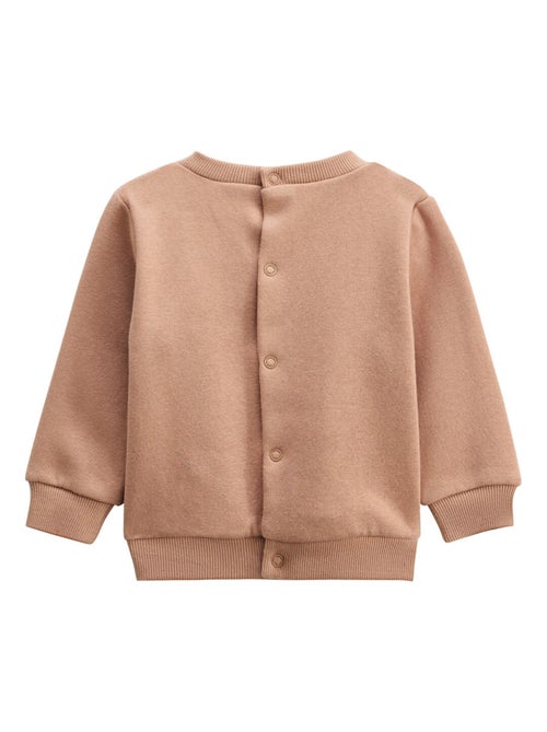 Ensemble bébé sweat et pantalon en molleton Mini Loutre - Kiabi