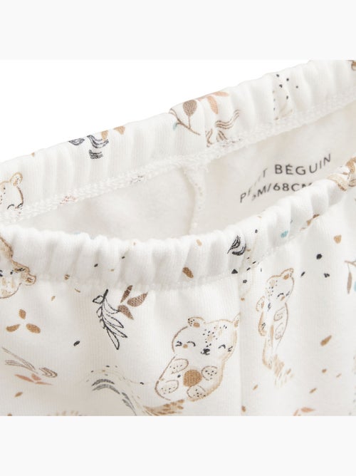 Ensemble bébé sweat et pantalon en molleton Mini Loutre - Kiabi