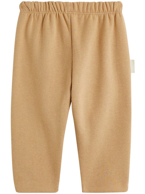 Ensemble bébé sweat et pantalon en molleton Moka - Kiabi