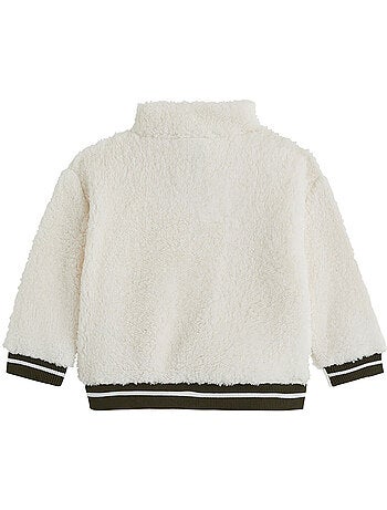 Ensemble bébé sweat et pantalon en sherpa Ginkgo