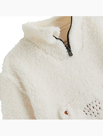 Ensemble bébé sweat et pantalon en sherpa Ginkgo