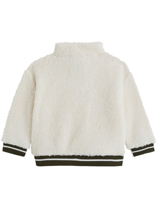 Ensemble bébé sweat et pantalon en sherpa Ginkgo - Kiabi