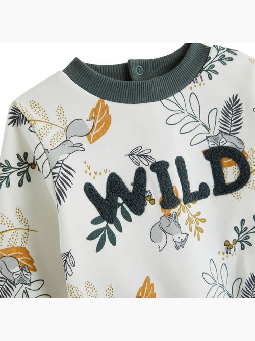 Ensemble bébé sweat et pantalon en velours côtelé Elliott - Kiabi Ensemble bébé sweat et pantalon en velours côtelé Elliott - Kiabi