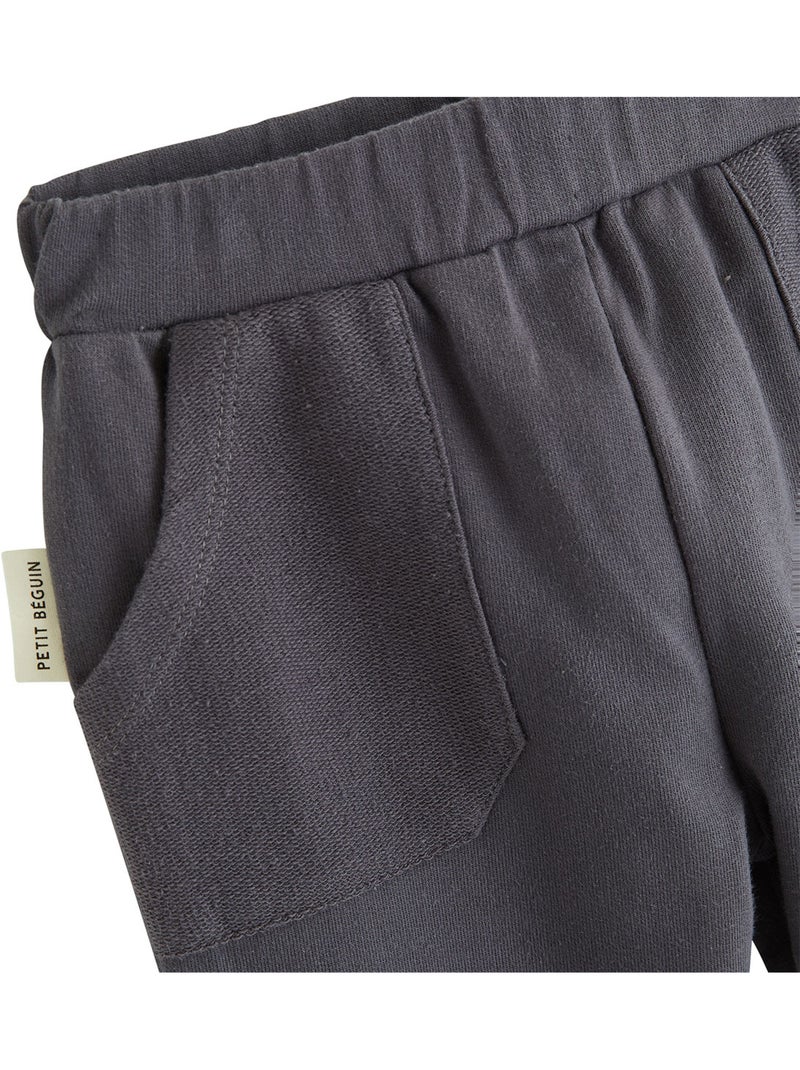 Ensemble bébé sweat et pantalon Erwan Gris Gris - Kiabi