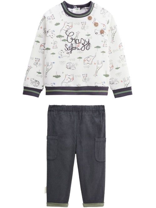 Ensemble bébé sweat - Kiabi