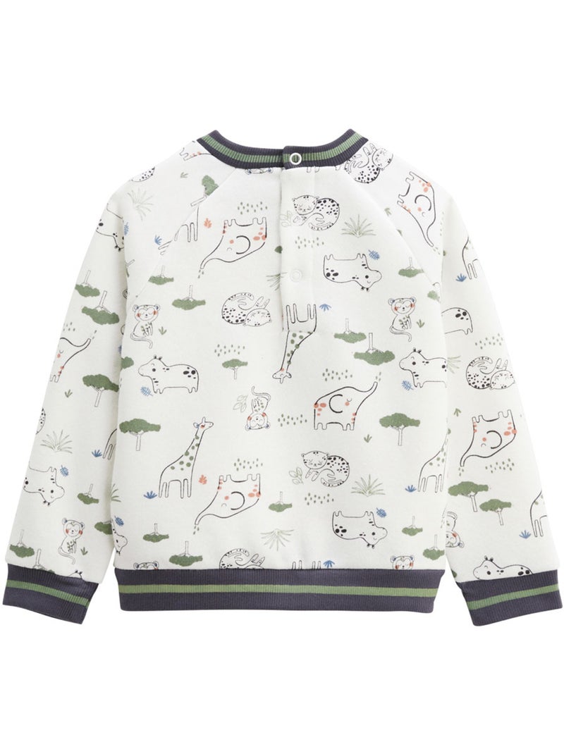 Ensemble bébé sweat Kaki - Kiabi