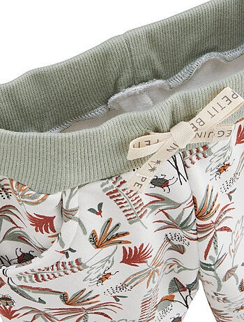 Ensemble bébé sweat-shirt à capuche et pantalon en molleton Abou