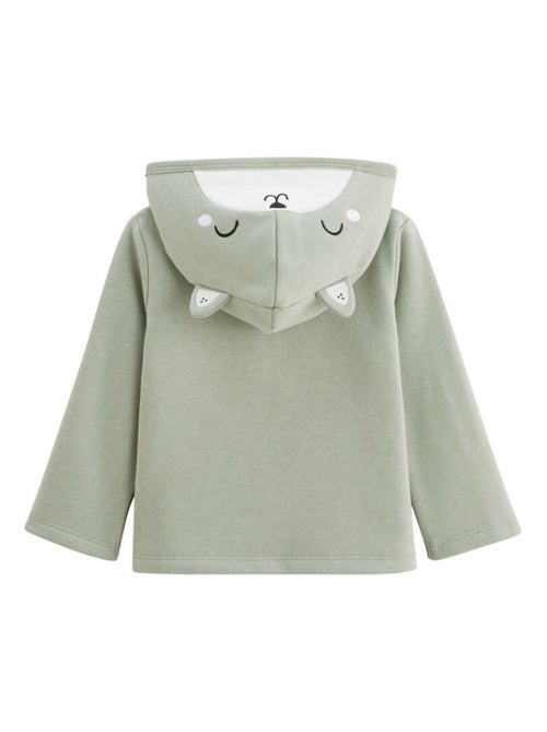 Ensemble bébé sweat-shirt à capuche et pantalon en molleton Abou - Kiabi