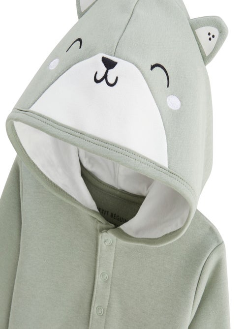 Ensemble bébé sweat-shirt à capuche et pantalon en molleton Abou - Kiabi
