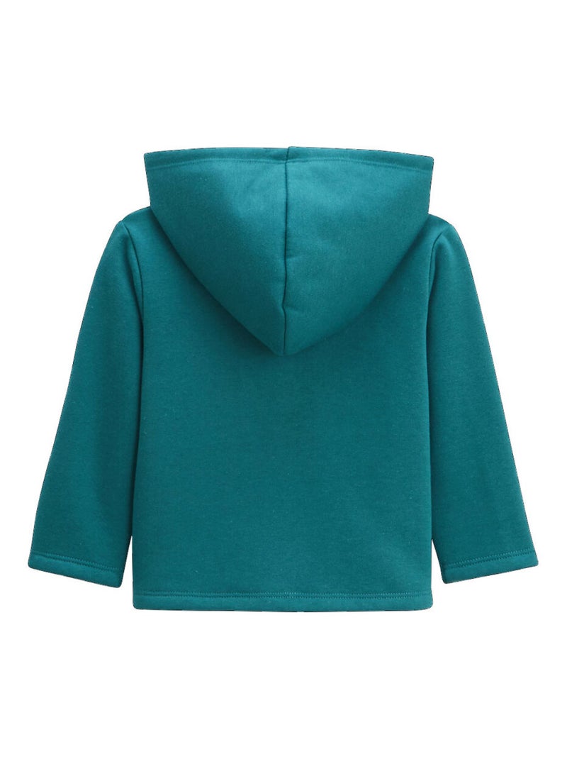Ensemble bébé sweat-shirt à capuche et pantalon en molleton Roméo Bleu - Kiabi