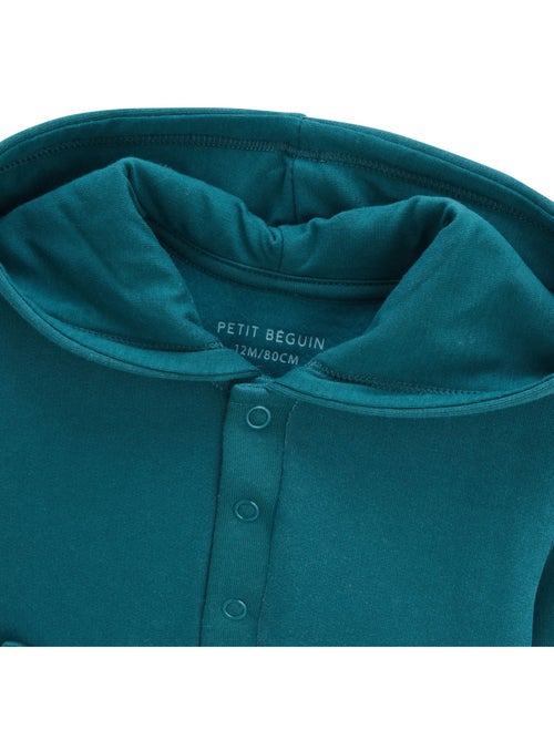Ensemble bébé sweat-shirt à capuche et pantalon en molleton Roméo - Kiabi