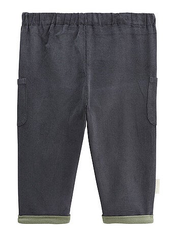 Ensemble bébé sweat-shirt en molleton et pantalon en velours Crazy Safari