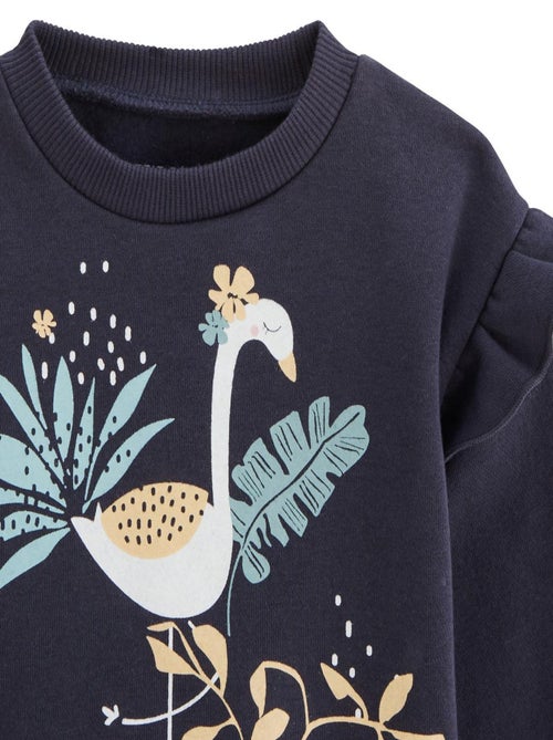 Ensemble bébé sweat-shirt et pantalon en molleton Holamuchacha - Kiabi
