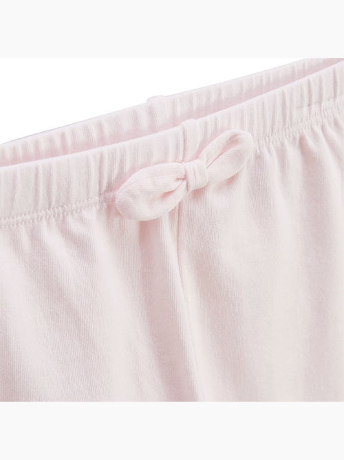 Ensemble bébé t-shirt en pointelle et legging Badian - Kiabi