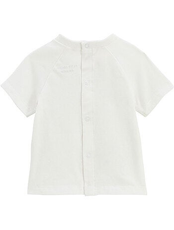 Ensemble bébé t-shirt et pantalon en gaze de coton Eden