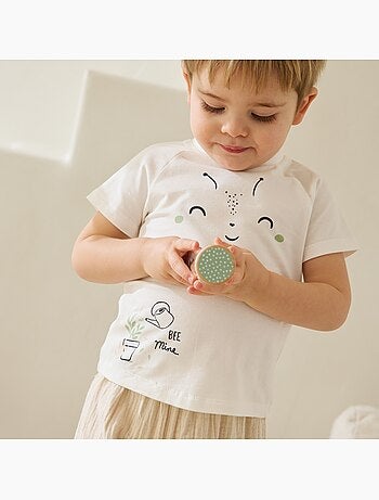 Ensemble bébé t-shirt et pantalon en gaze de coton Eden