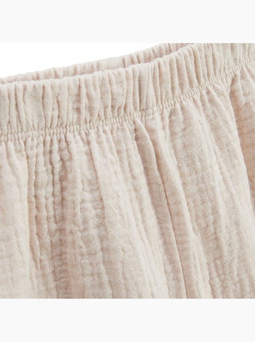 Ensemble bébé t-shirt et pantalon en gaze de coton Eden - Kiabi