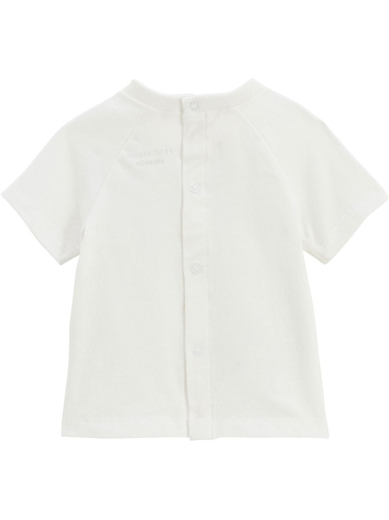 Ensemble bébé t-shirt et pantalon en gaze de coton Eden Beige - Kiabi