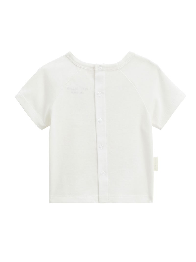 Ensemble bébé t-shirt et short en gaze de coton Frimousse Vert - Kiabi