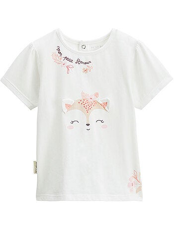 Ensemble bébé t-shirt et short en gaze de coton Louison
