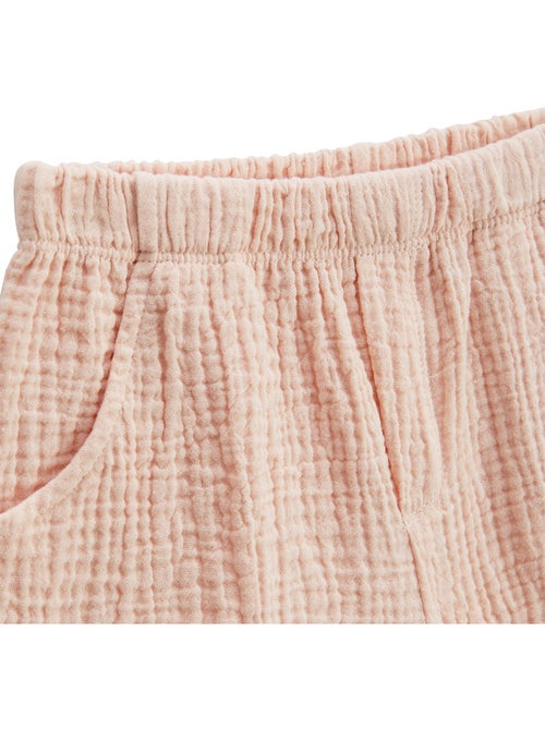 Ensemble bébé t-shirt et short en gaze de coton Louison - Kiabi