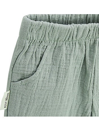 Ensemble bébé t-shirt et short en gaze de coton Mini Rêve