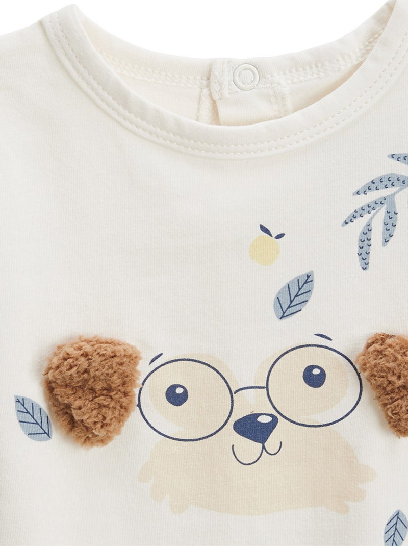 Ensemble bébé t-shirt et short Zeste d'amour Bleu - Kiabi