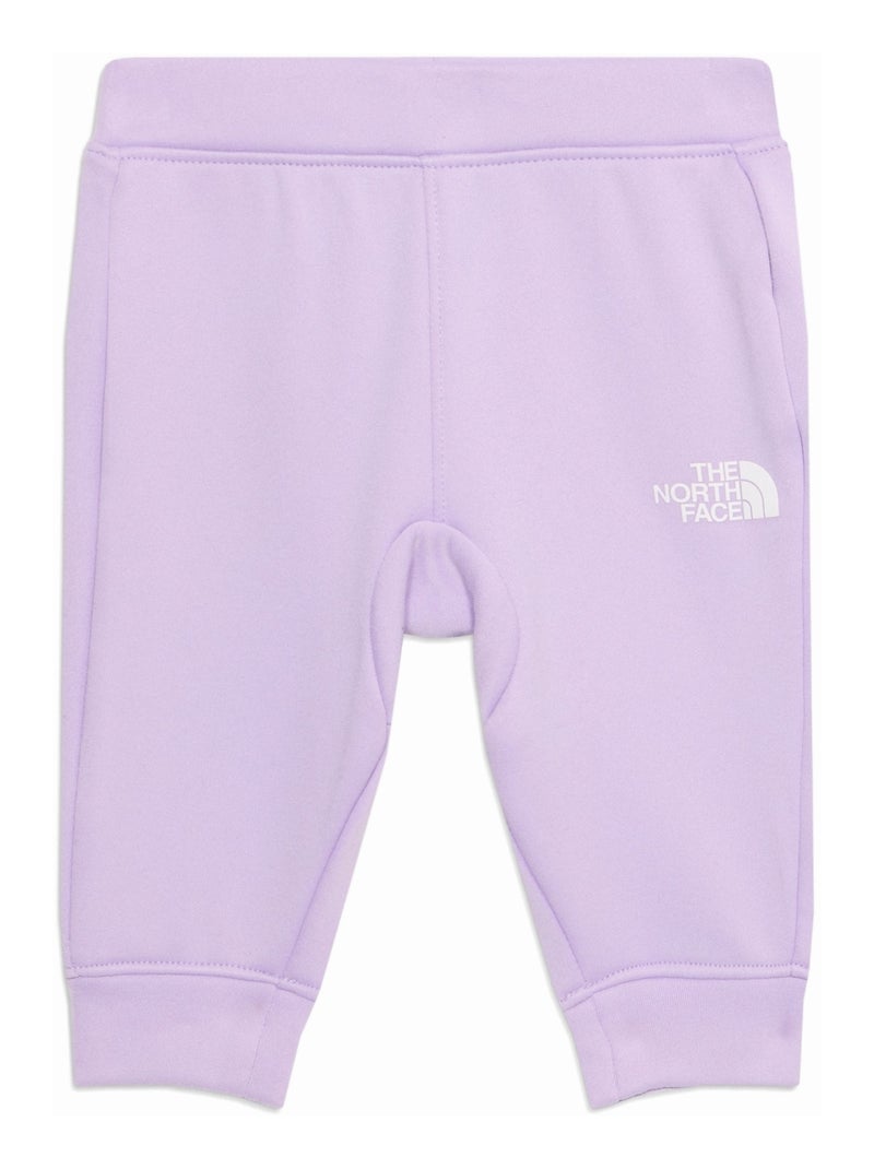 Ensemble Bébé The North Face 2 pièces sportswear sweat et bas de jogging Violet - Kiabi