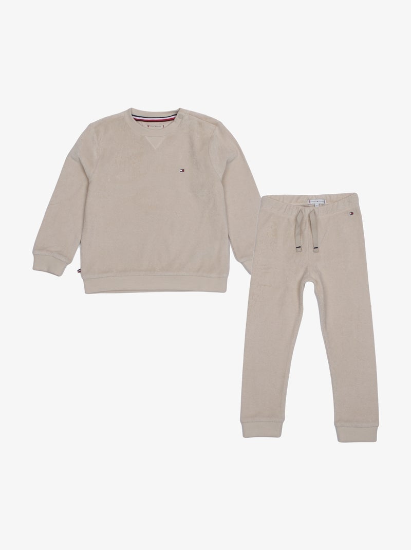 Ensemble Bébé Tommy Hilfiger 2 pièces Marron - Kiabi