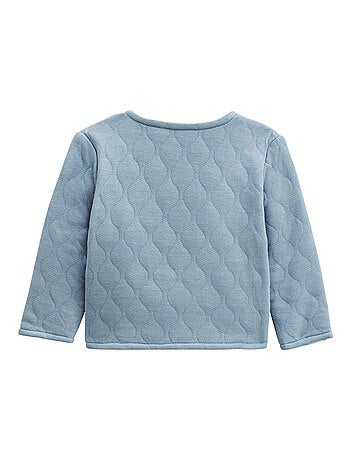 Ensemble bébé veste en coton matelassé et pantalon en velours Petite Balade