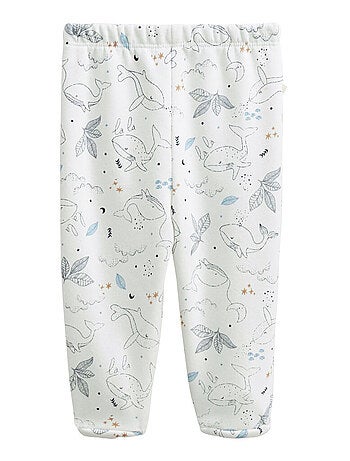 Ensemble bébé veste en coton matelassé et pantalon en velours Petite Balade
