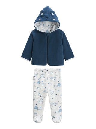 Ensemble bébé veste en polaire et pantalon en molleton Dune Valley