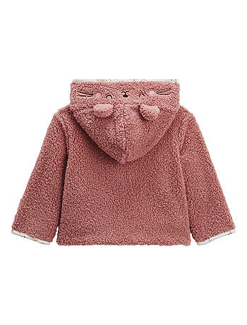 Ensemble bébé veste en sherpa et pantalon en molleton Bloom
