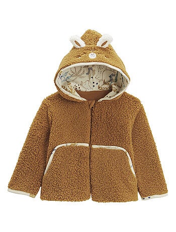Ensemble bébé veste et pantalon en sherpa Lamascotte