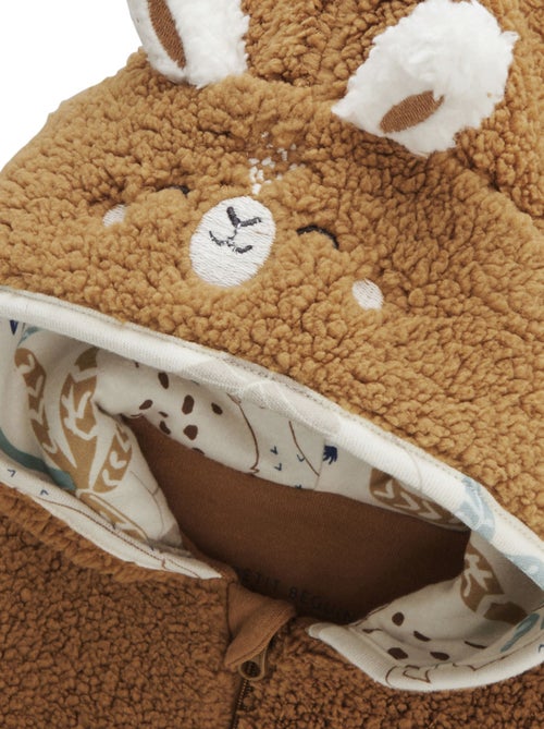 Ensemble bébé veste et pantalon en sherpa Lamascotte - Kiabi